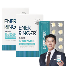 HL SCIENCE Enerringer 優質活性葉酸 400 9g, 2個, 30顆