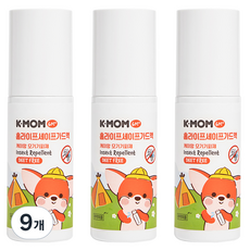 케이맘 유아용 이카리딘 모기기피제, 60ml, 9개