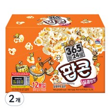 사조 전자레인지용 팝콘 달콤한맛, 80g, 24개