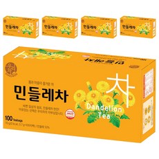 우리차 민들레차, 0.7g, 100개입, 5개