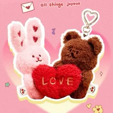 Vanwalk 出走 可愛熊兔磁吸吊飾 W1111 180g, 情人限定吊飾, 1個