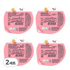 짱죽실온이유식 후기 진밥 4종 C, 참치옥수수진밥,영양찰진밥,한우불고기진밥,곤드레녹두진밥, 2세트, 160g