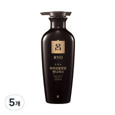 려 진생보 두피모발영양 컨디셔너, 400ml, 5개