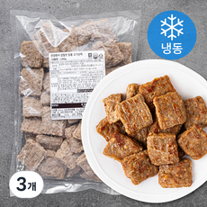 건강한끼 대용량 감칠맛 일품 고기산적 (냉동), 1kg, 3개