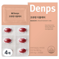 덴프스 코큐텐 더블케어, 30정, 4개