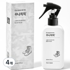 메이트메이커 꾸나칙칙 수프레 만능 발냄새 제거 신발 탈취제 본품, 150ml, 4개