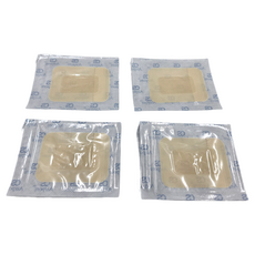 BAC 倍爾康 濕潤療法親水性敷料 L 6cm x 8cm 較大面積專用 4張, L(8 x 6cm), 1盒