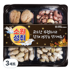 소원성취 네가지행복 부럼 견과세트, 230g, 3세트