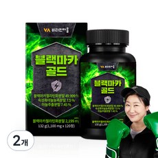 비타민마을 블랙마카 골드 120정, 2개