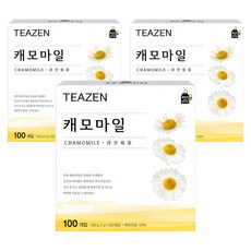 TEAZEN 茶禪 洋甘菊茶茶包, 1g, 100包, 3盒