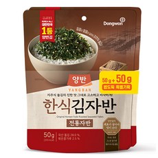 양반 한식 김자반 전통자반, 50g, 2개