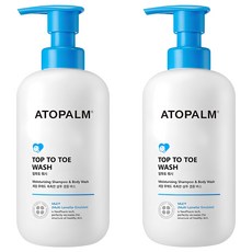 ATOPALM 愛多康 Top To Toe寶寶多合一洗頭沐浴精, 460ml, 2瓶