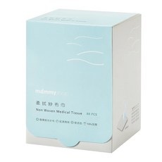 mammyshop 媽咪小站 乾濕兩用柔拭紗布巾 80張