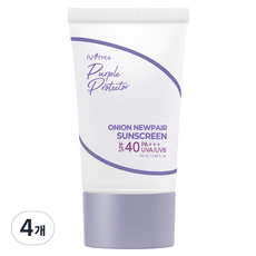 이즈앤트리 어니언 뉴페어 선스크린 SPF40 PA+++, 4개, 50ml