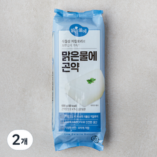 맑은물에 곤약, 600g, 2개