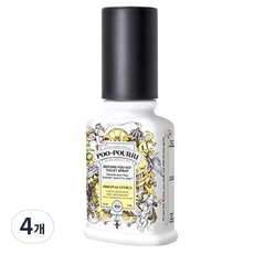 푸푸리 오리지널 시트러스 화장실탈취제 본품, 59ml, 4개