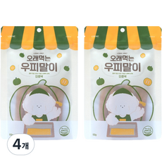 로렌츠 강아지 오래먹는 우피말이, 단호박, 50g, 4개 - 로렌츠