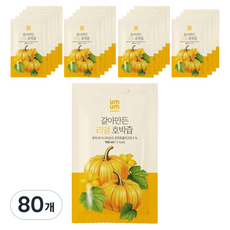 움움 갈아만든 리얼 호박즙, 100ml, 80개