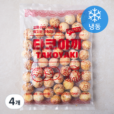 지엔씨푸드 타코야끼 50개입 (냉동), 1kg, 4개