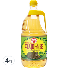 오뚜기 다시마식초, 1.8L, 4개
