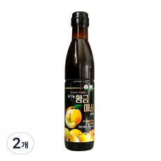 슬로푸드 유기농 황금매실원액, 500ml, 2개