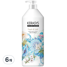 케라시스 프레쉬 앤 러쉬 퍼퓸 린스, 1000ml, 6개