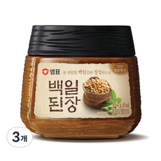 샘표 백일된장, 450g, 3개