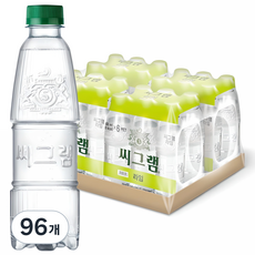 씨그램 라임 무라벨, 350ml, 96개