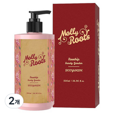 몰리루트 로즈힙 샌디가든 바디워시, 500ml, 2개