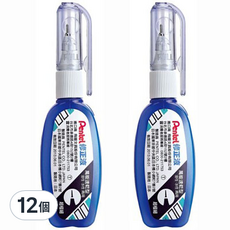 Pentel 飛龍文具 易壓迷你修正液 ZL102, 12個