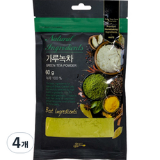 브레드가든 가루녹차, 60g, 1개입, 4개