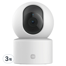 샤오미 1080P Wi Fi 홈캠 CCTV 스마트 카메라 C201 실내용, 3개, MBC57