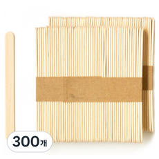 모엔드 왁싱재료 우드 스파츌라 페이스 M, 300개