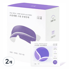 소담생활 스팀 온열안대 라벤더향, 2개, 10개입