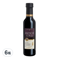 ANTICHI COLLI 安地其 巴薩米克酒醋 金級, 250毫升, 適合搭配義式料理, 250ml, 6瓶