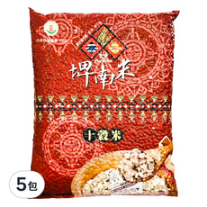 台東地區農會 十穀米, 1kg, 5包