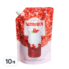네이쳐티 넘치는 딸기 베이스, 1kg, 10개