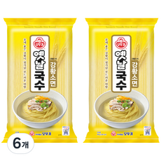 오뚜기 강황국수 소면, 900g, 6개