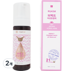 르가즘 퍼펙트 여성 청결제, 150ml, 2개 - 남성철결제