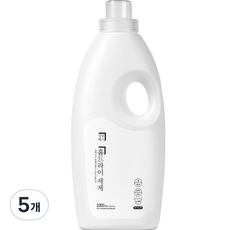 살림백서 홈드라이 세제 본품, 1L, 5개