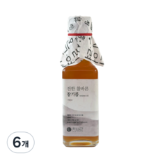 향유상회 진한 참바른 참기름, 150ml, 6개