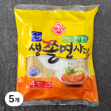 냉장_오뚜기 생쫄면사리 4인분, 800g, 5개
