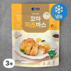 베베쿡 바르게 만든 꼬마치즈까스 (냉동), 300g, 3개