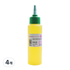 허브솝 식물성 비정제 호호바골든 오일 100ml, 4개