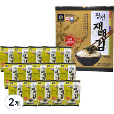 삼원 광천 재래김 선물세트 1호 180g, 2개