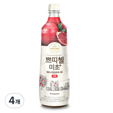 쁘띠첼 미초 석류, 900ml, 4개