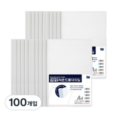 Heemang 大容量圓形搓板, 白色的, 100入