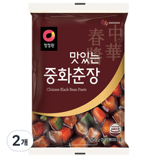 청정원 맛있는 중화춘장, 2개, 250g