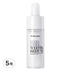 쏘내추럴 레드 필 화이트 세럼, 11ml, 5개