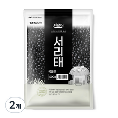 더담은 서리태, 500g, 2개